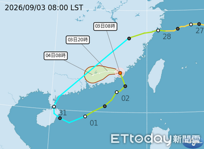 今明天北台灣水氣增　入夜中南部降雨趨緩