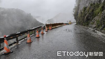 中橫豁然亭路段路基搶修　9／2起5時段放行