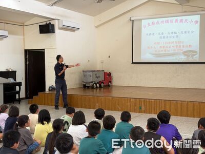 成功警走入校園宣導法治 強化學童反霸凌、防詐及交安觀念