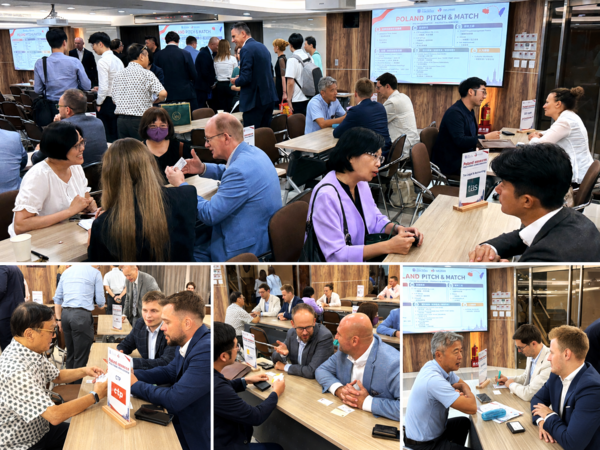 ▲台波企業交流媒合現場氣氛熱絡，逾60家台灣企業與40餘位波蘭企業、政府及產業代表面對面洽談，探索合作商機。（圖／IEAT提供）