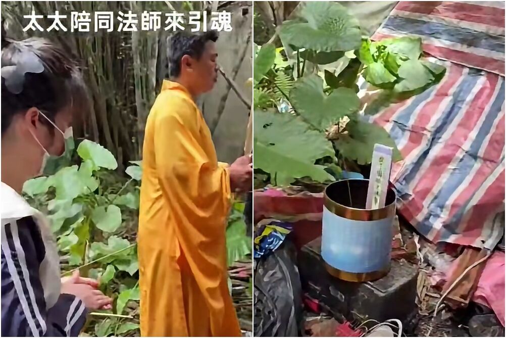 逃逸移工桃園山區躲5年疑電死自己 妻帶法師招魂「生前悲慘」曝
