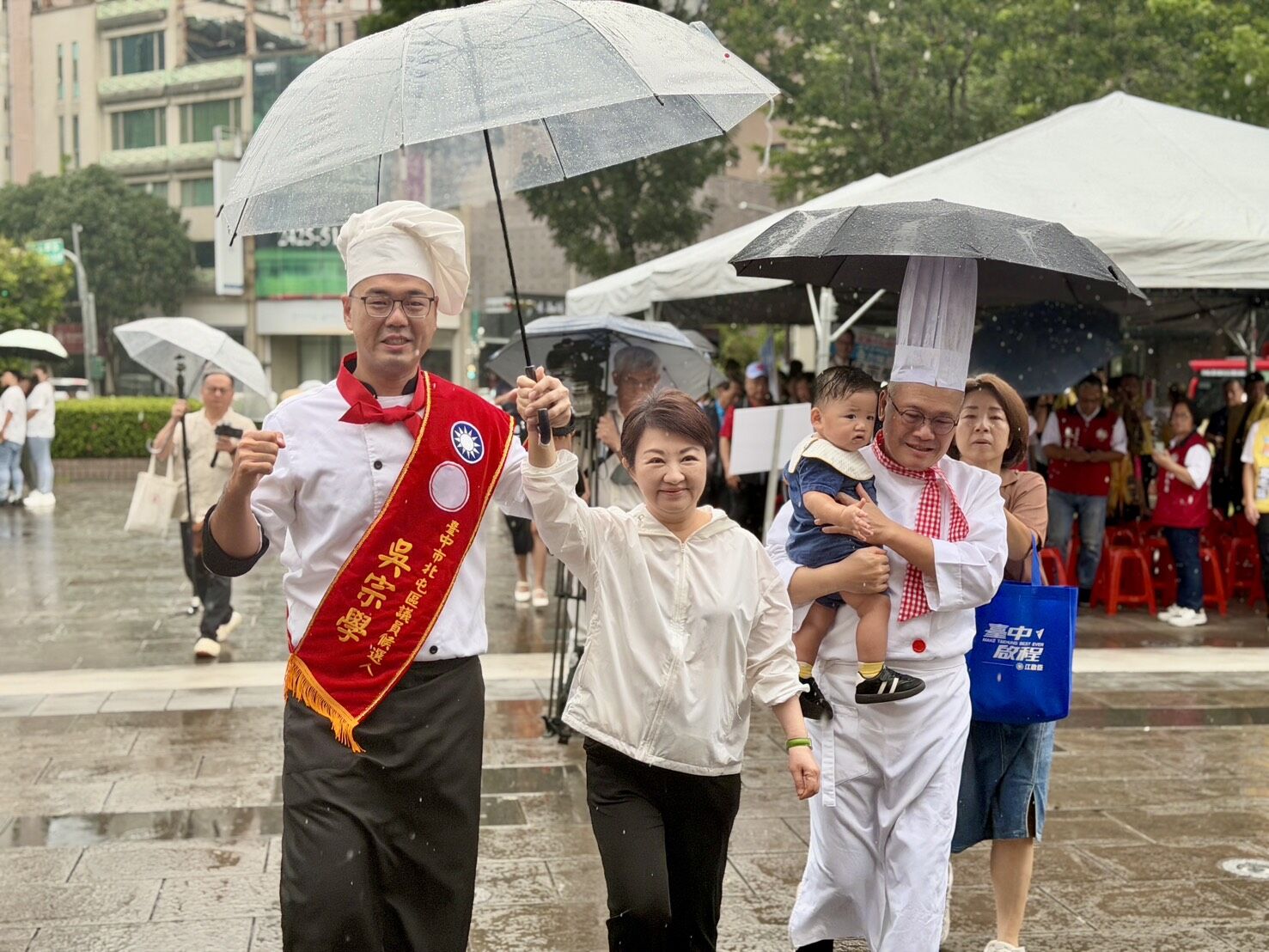 ▲▼ 北屯,選戰,吳宗學,盧秀燕,陳成添,台中,選情,選舉。（圖／臺中市政府運動局提供）