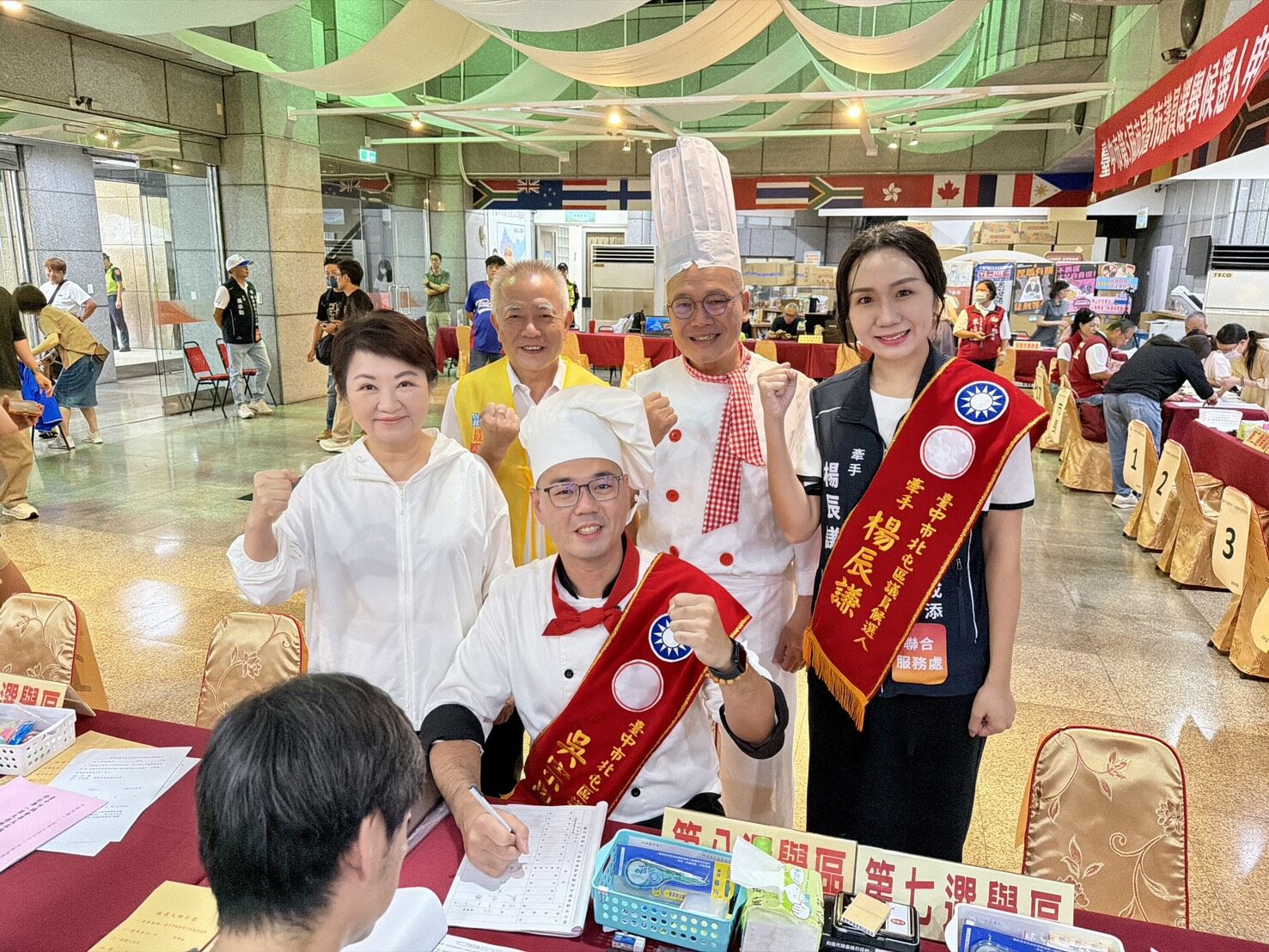 ▲▼ 北屯,選戰,吳宗學,盧秀燕,陳成添,台中,選情,選舉。（圖／臺中市政府運動局提供）