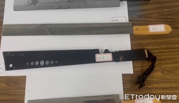 ▲成功警方調閱監視器掌握涉案車輛，並於案發後1小時內查獲6名涉案人員及作案刀械。（圖／記者楊晨東翻攝）