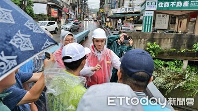 快訊／基隆豪雨1小時狂灌逾70mm　謝國樑：受災戶慰助最高3萬