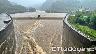 北台灣山區豪雨狂炸!3小時雨量破百毫米 員山子今年第2度分洪