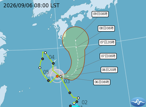 ▲▼未來一周天氣。（圖／氣象署提供）