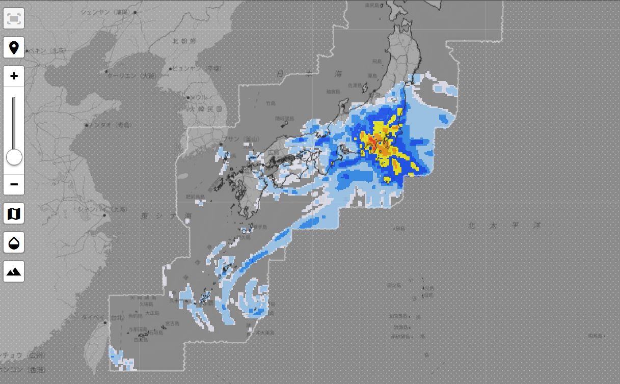 ▲▼豪雨今晚「狂炸東京首都圈」！　氣象廳急籲：做好避難準備。（圖／日本氣象廳）