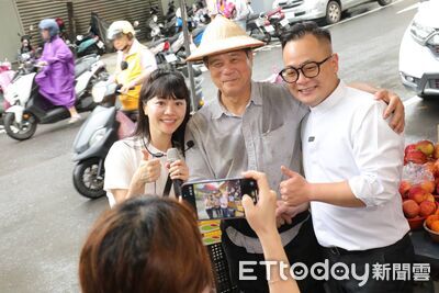 高嘉瑜回信義市場！幫童子瑋掃街催票　喊：最能替基隆爭資源