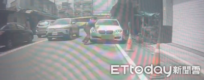 違規跨雙黃線！白色BMW油門一拜跑了　屏東內埔警全面追緝中