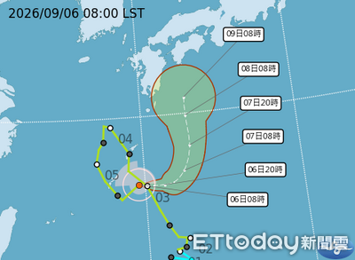 桃園以北防局部大雨 周三迎首波東北季風「北台灣降溫」