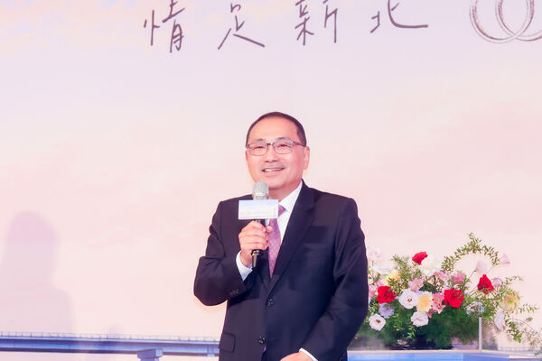 ▲新北聯合婚禮百對新人浪漫完婚。（圖／新北市新聞局提供）