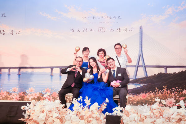 ▲新北聯合婚禮百對新人浪漫完婚。（圖／新北市新聞局提供）
