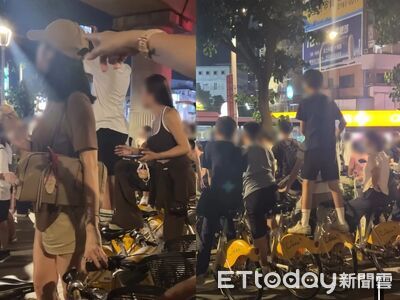 《大象來了》塞爆!一票「爬到YouBike上」搶看 網搖頭:良心在哪