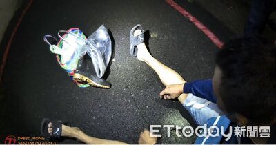 毒駕男見警秒鑽巷...以為甩掉又遇上　拔腿狂奔還丟吸食器
