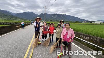迎接六十石山馬拉松！在地鄉親清掃賽道　80歲老者不缺席