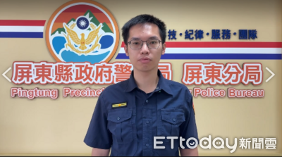 網傳騎士持手電筒照對向車輛　屏東警：若查證屬實依法送辦