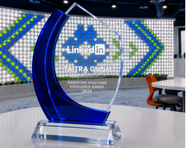 耕耘五年B2B信任工程 貿協TAITRA Global奪領英年度行銷大獎