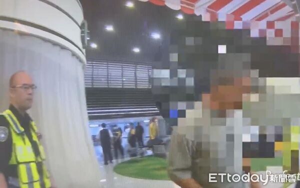 ▲警方獲報陳男因發票載具問題與店員發生口角爭執，並以不雅字眼對店員言語辱罵。（圖／航警局提供）