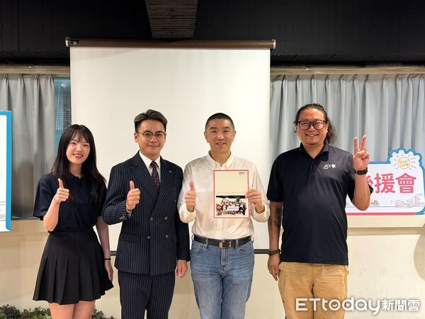 ▲基隆青商成立挺善樑後援會 謝國樑：青年延續有感建設。（圖／記者郭世賢翻攝）