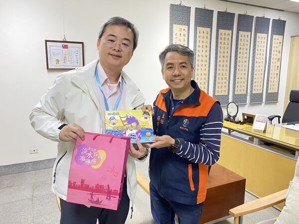 ▲淡水戶政勇奪第23屆金檔獎地方組前三強。（圖／新北市民政局提供）