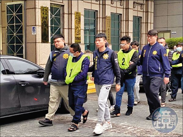 游立綸加入「地面師」詐騙集團，被警方逮捕、移送法辦。（刑事警察局提供）