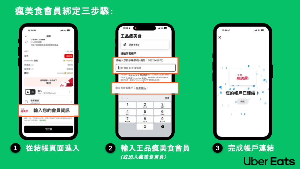 ▲▼Uber Eats跨大合作王品集團 。（圖／Uber Eats提供）