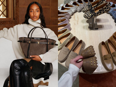 TOD’S豆豆鞋長出「金豆」！大巨蛋新店登場限定外套、豹紋鞋超吸睛
