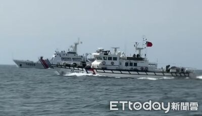 中國海警4船闖金門水域!海巡強勢驅離 捍衛海域安全