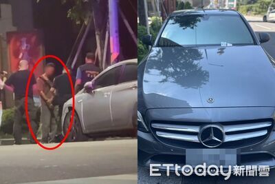 賓士惡男到案畫面曝光！二度折返輾斃護理師　車輛猛跳一下奪命
