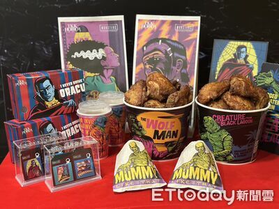 頂呱呱推「環球怪物」萬聖節包裝 99元可加購拼圖鑰匙圈