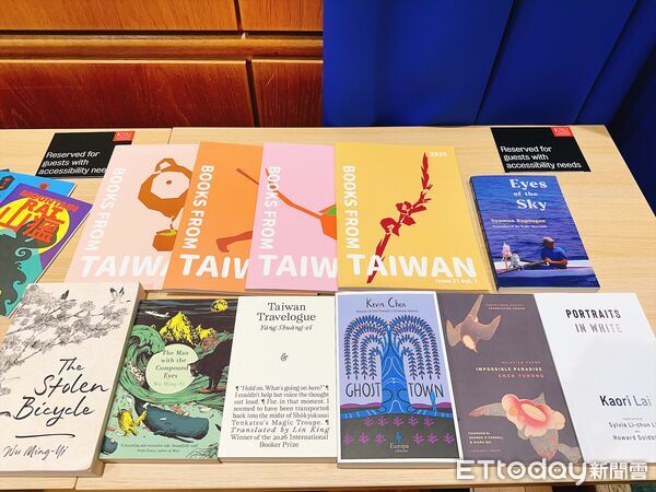 ▲▼台灣文學在英國發展情形。（圖／記者林育綾攝）