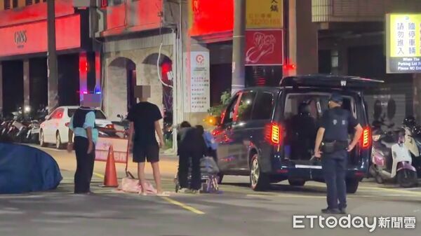 ▲台中護理師遭輾斃，阿公心碎認屍。（圖／記者游瓊華翻攝，下同）