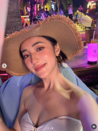 度假寫真秀身材!夏宇禾三亞白比基尼照掀討論 圖片 3