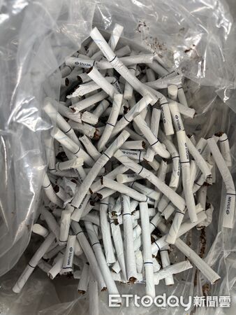 ▲男買「菸葉下腳料」製私菸 13.1萬包險流入市面。（圖／記者郭世賢翻攝）