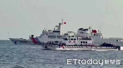中國海警1日兩闖金門 海巡「1對1監控」強勢驅離4船