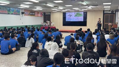 少年隊走進公東高工　以趣味宣導深化反毒、防詐觀念