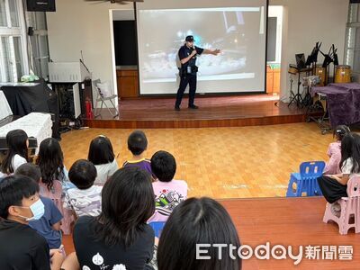 大武警走入校園宣導　強化學童防詐、反毒及交通安全觀念