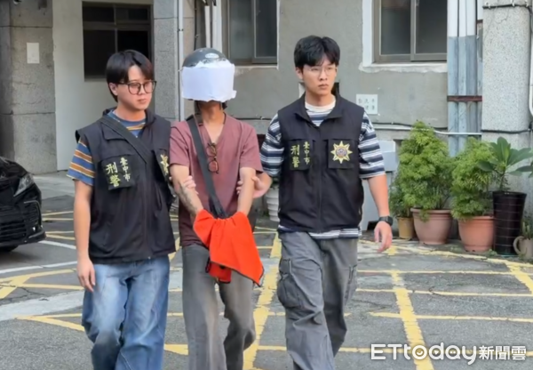▲▼             台中賓士男折返輾斃陳姓護理師，移送台中地檢署。（圖／記者白珈陽攝）