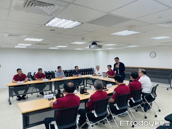 ▲台南南紡購物中心成立企業義消，強化大型複合式商場的自主防災及初期應變能力。（記者林東良翻攝，下同）