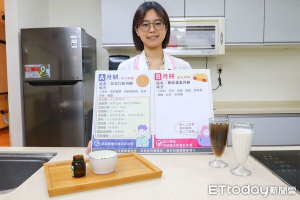▲台東基督教醫院營養師提醒，中秋送長輩食品應考量身體狀況、飲食需求及食用習慣，掌握「吃得安心、吃得下、吃得開心」三原則。（圖／記者楊晨東翻攝）