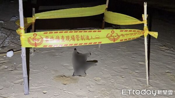▲▼ 金門金寧鄉烏沙角岸際發現海漂死亡豬隻驗出非洲豬瘟。（圖／金門岸巡隊提供）