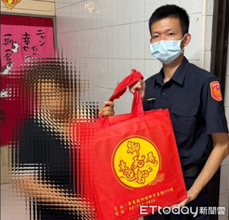 ▲內埔警牽線御天宮助弱勢家庭。（圖／記者陳崑福翻攝）