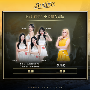 SSG啦啦隊要來了!中信兄弟17日大巨蛋吹韓流同場tripleS Nien