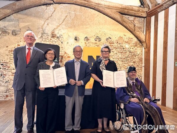 ▲▼文化部長李遠參訪由聯合國認證的英國「文學之城」諾里奇（Norwich）。（圖／記者林育綾攝）