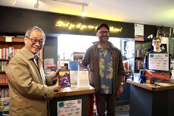 ▲▼文化部長李遠參訪由聯合國認證的英國「文學之城」諾里奇（Norwich）。（圖／文化部提供）