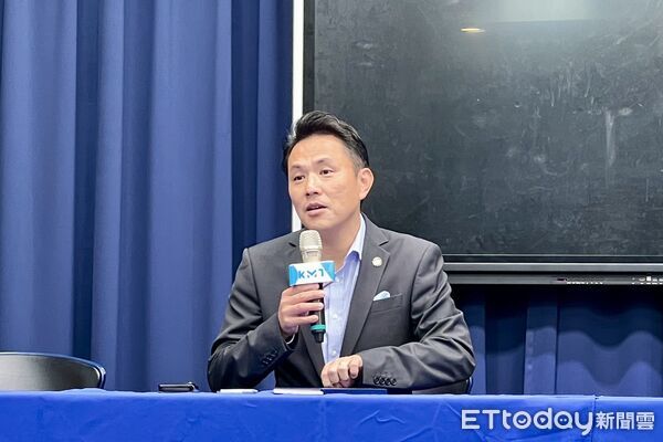 ▲國民黨文傳會主委陳以信。（圖／記者鄭佩玟攝）