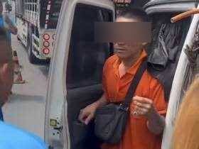 ▲江男開瓦斯車毒駕撞路邊車。（資料圖／翻攝自員林人大小事）