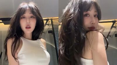 曾莞婷浴室解放削肩背心! 「辣秀人魚線」真實身材全被拍