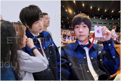 五月天阿信現身蘋果發佈會！合體新任CEO特納斯...網驚：竟然同齡